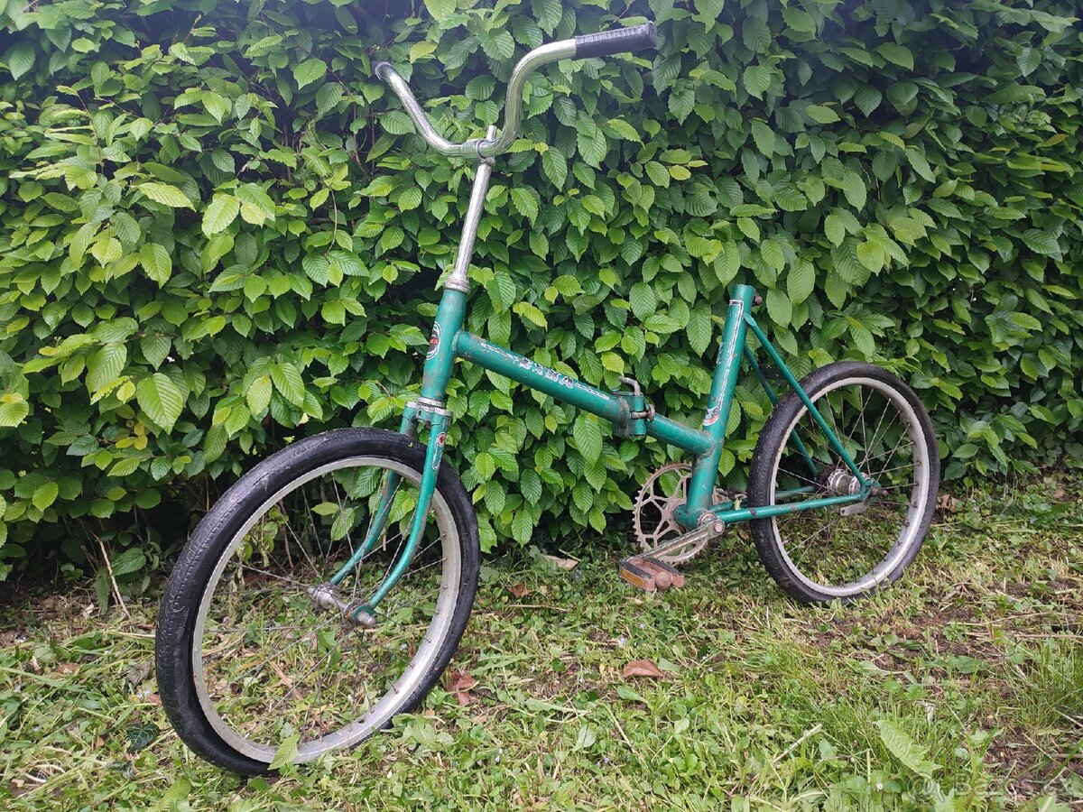 Eska skládačka - retro kolo
