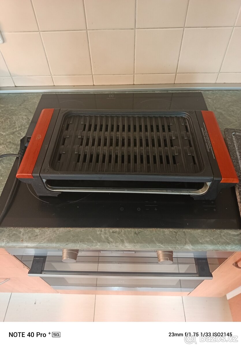 gril ETA Vital 1162 90000, černá/oranžová
