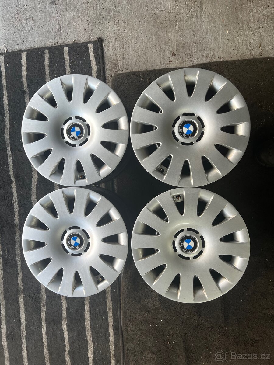 Plechové disky originál BMW R15 5x120 IS 42