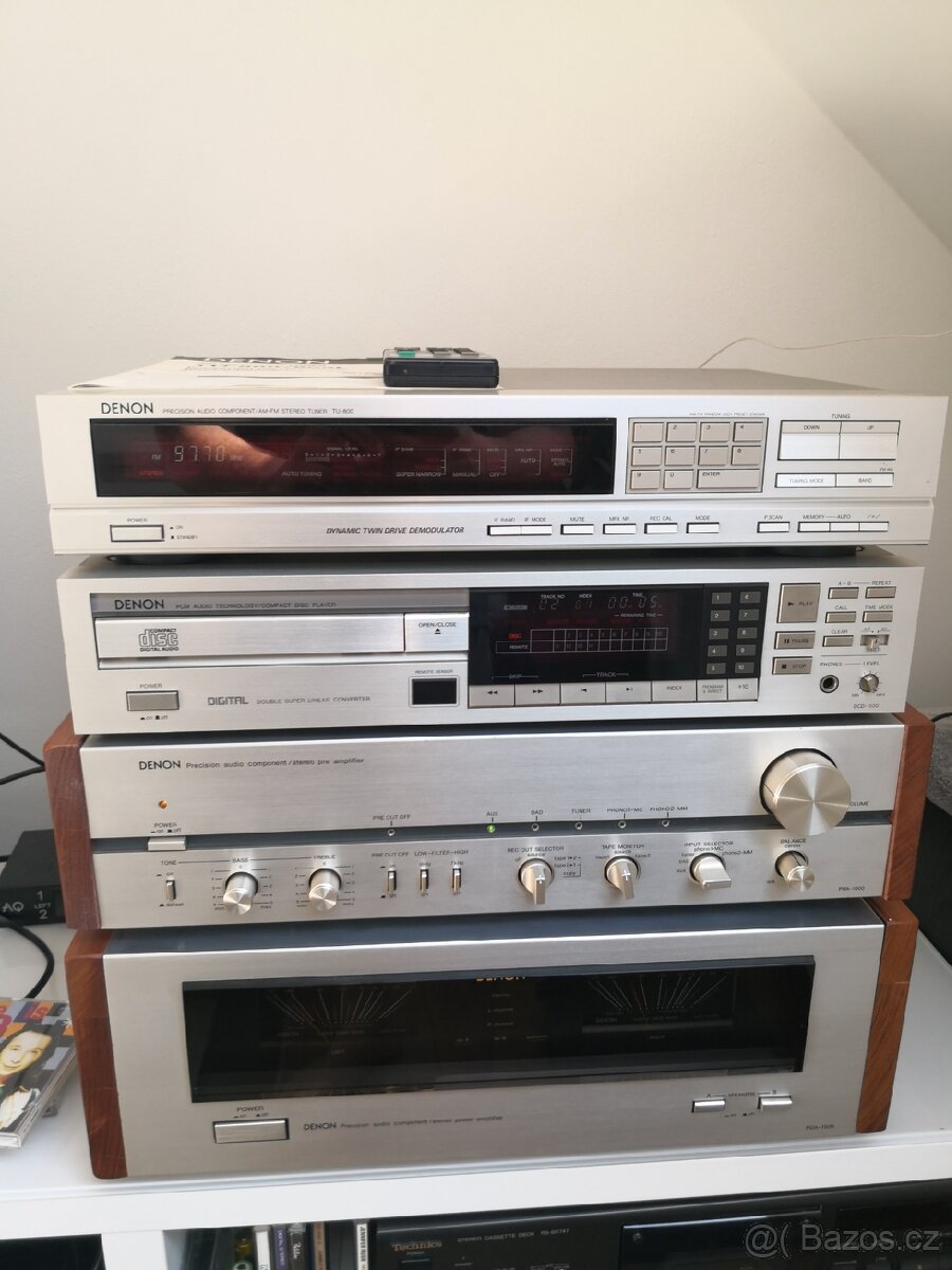 SESTAVA DENON POA-1500, PRA-1000, TU-800. Cd uz neni