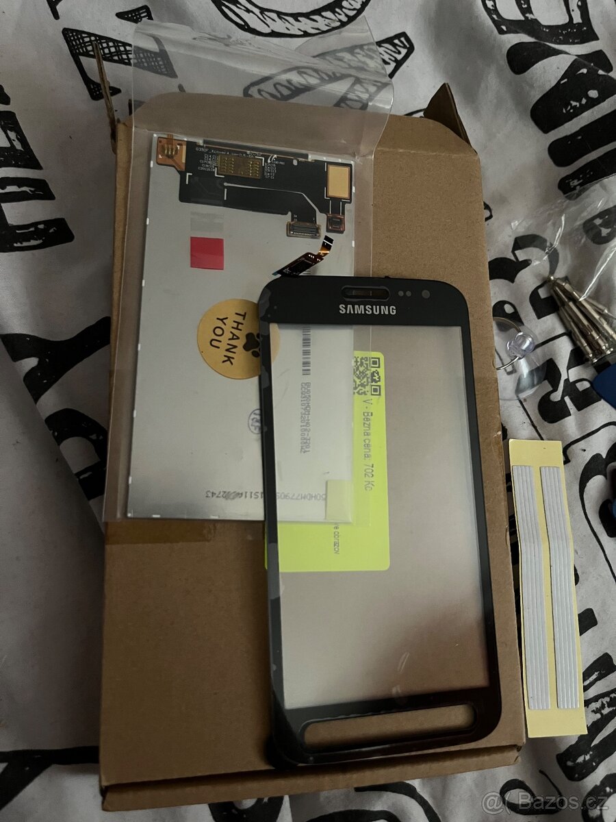 LCD displej + dotykové sklo pro Samsung Galaxy Xcover 4 G390