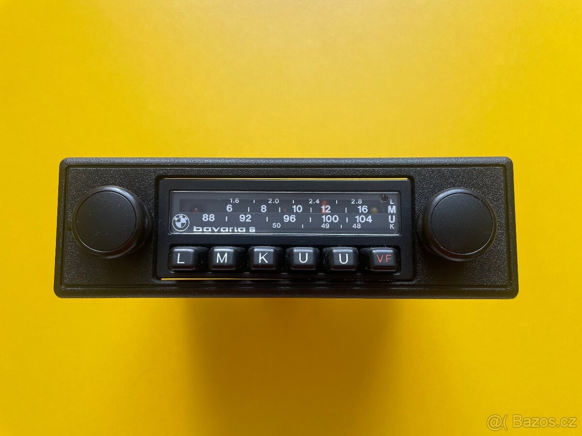 BMW Bavaria S autorádio originál e30 e21 e24 atd.