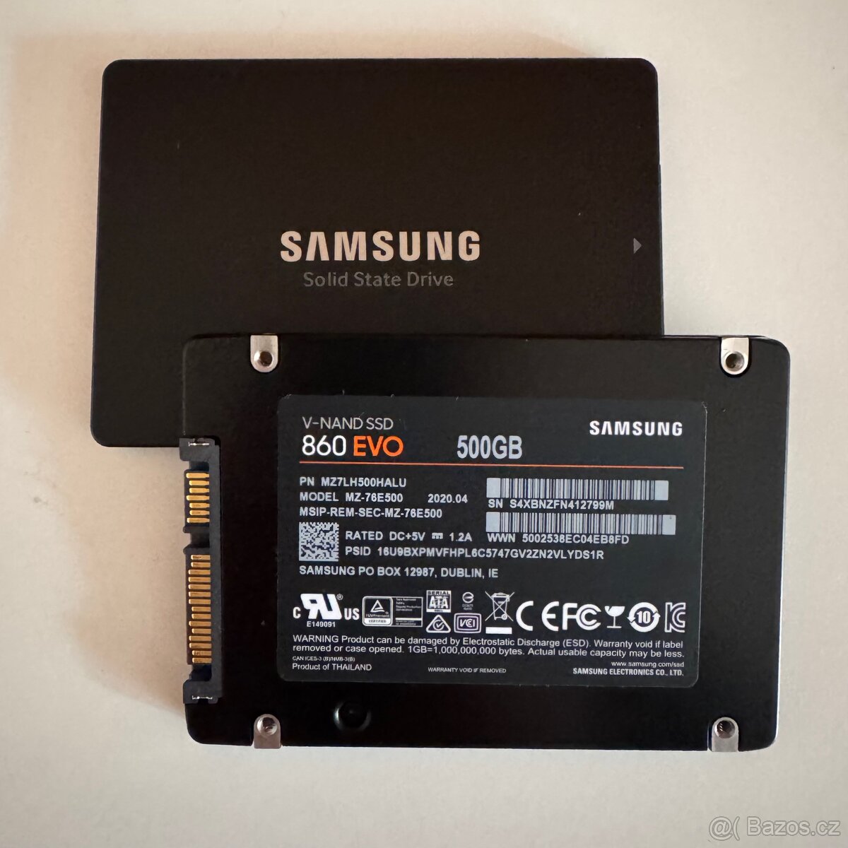 Samsung 860 EVO 500 GB (2,5" SSD)