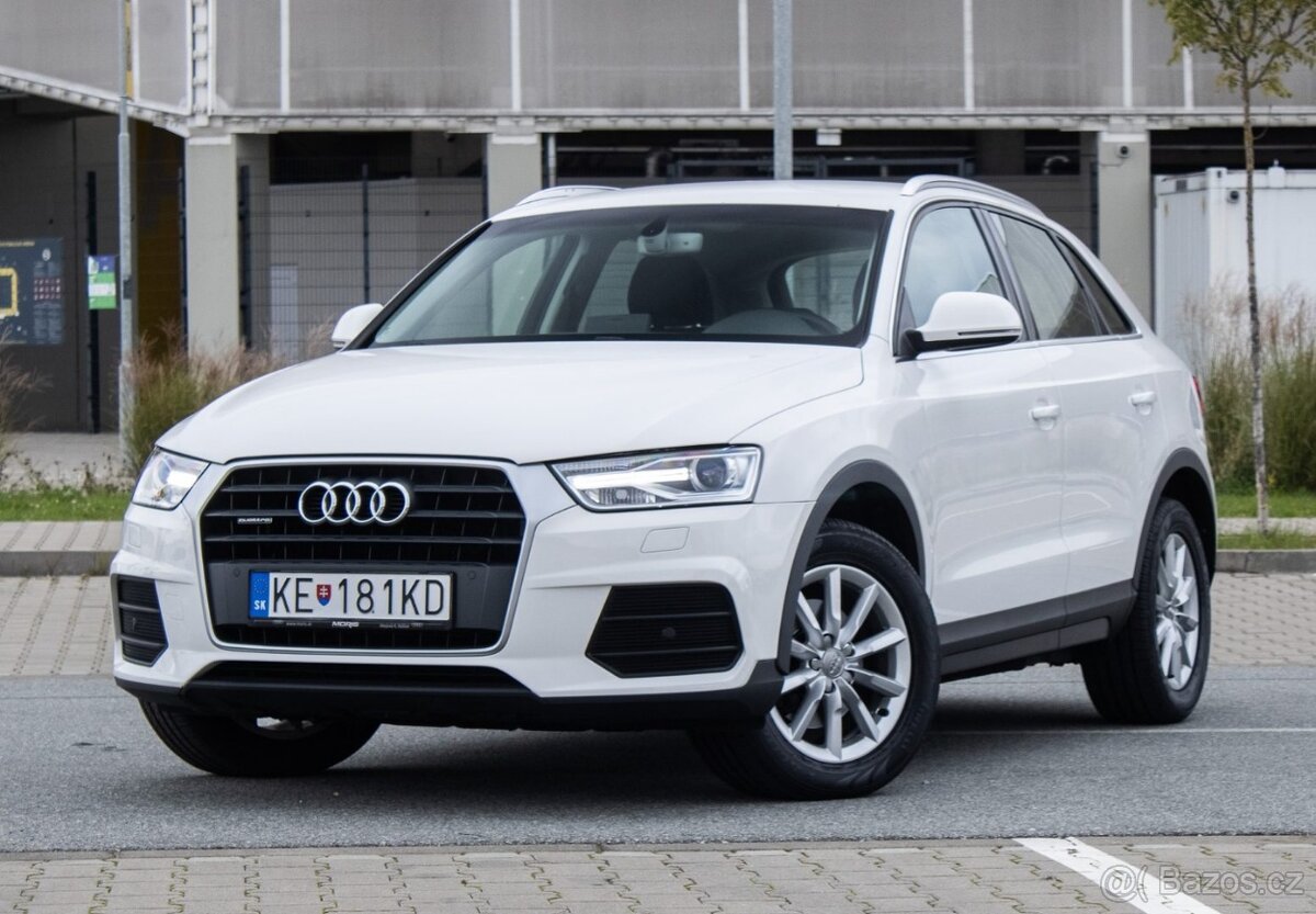 Audi Q3 2.0 TDI 110kW (2016) / AJ NA SPLÁTKY / PROTIÚČET /