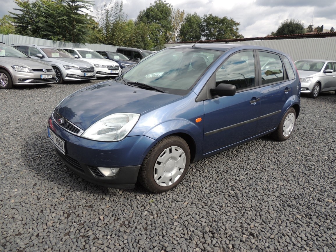 Ford Fiesta 1.3i,51kw,5-ti dveř.2005,ČR,2.majitel