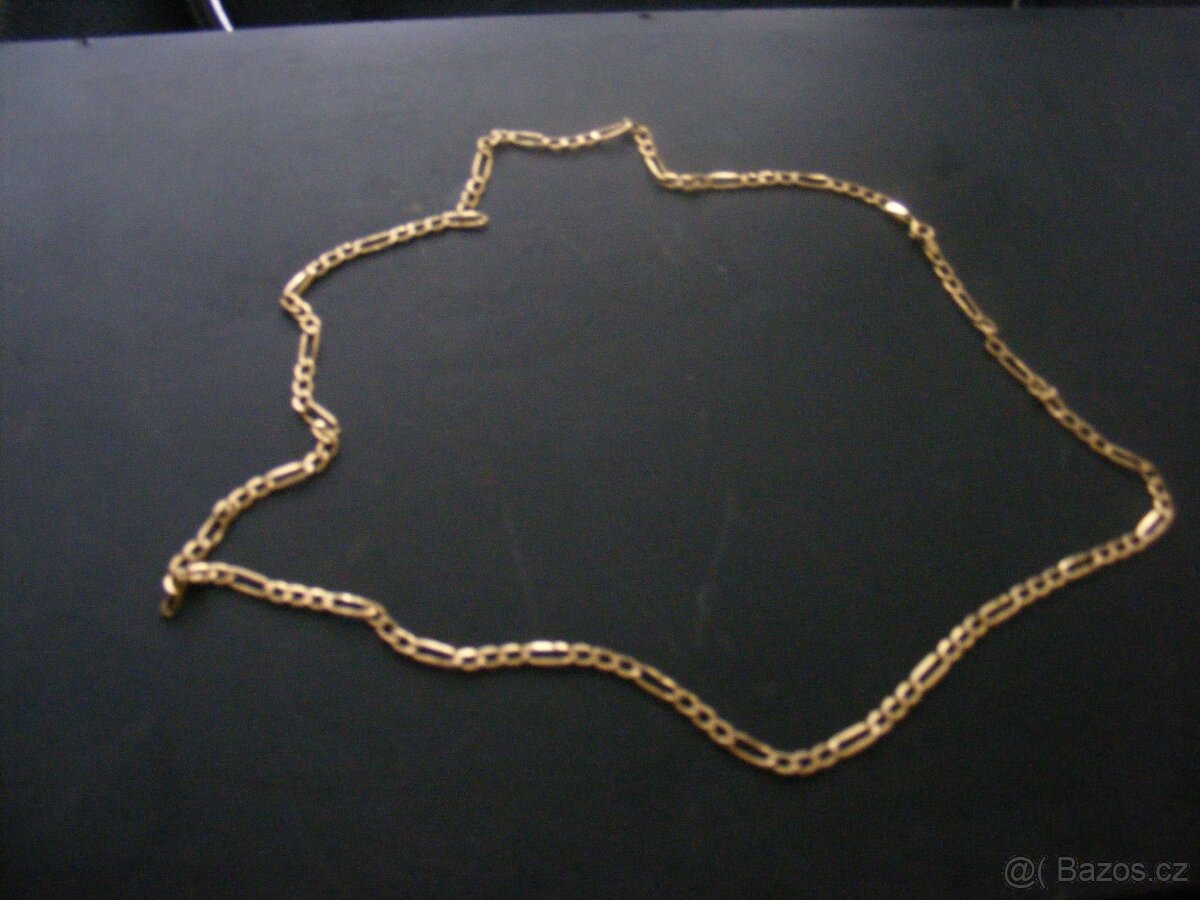 Zlatý řetízek 585
