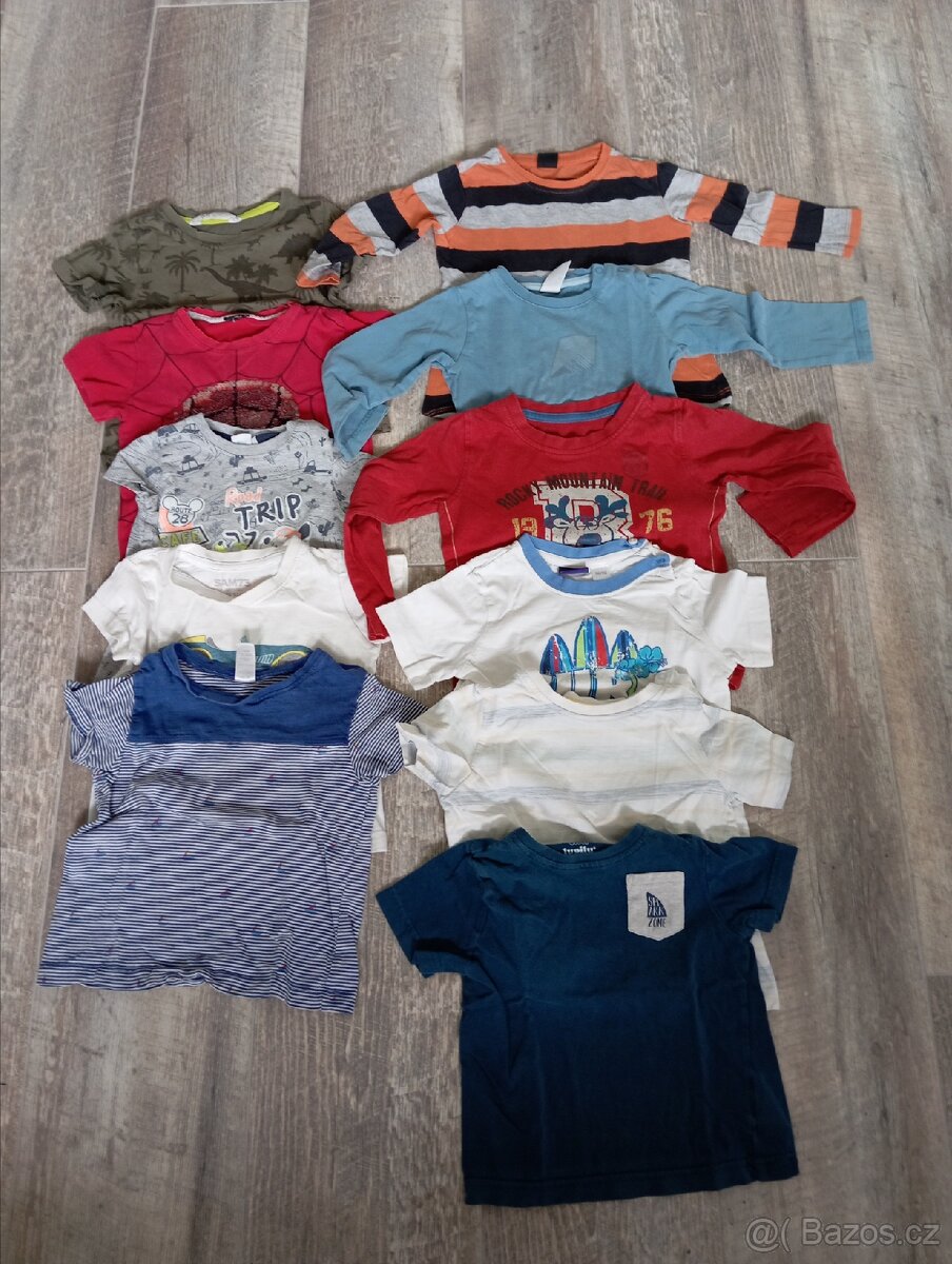 Trička velikost 86/92