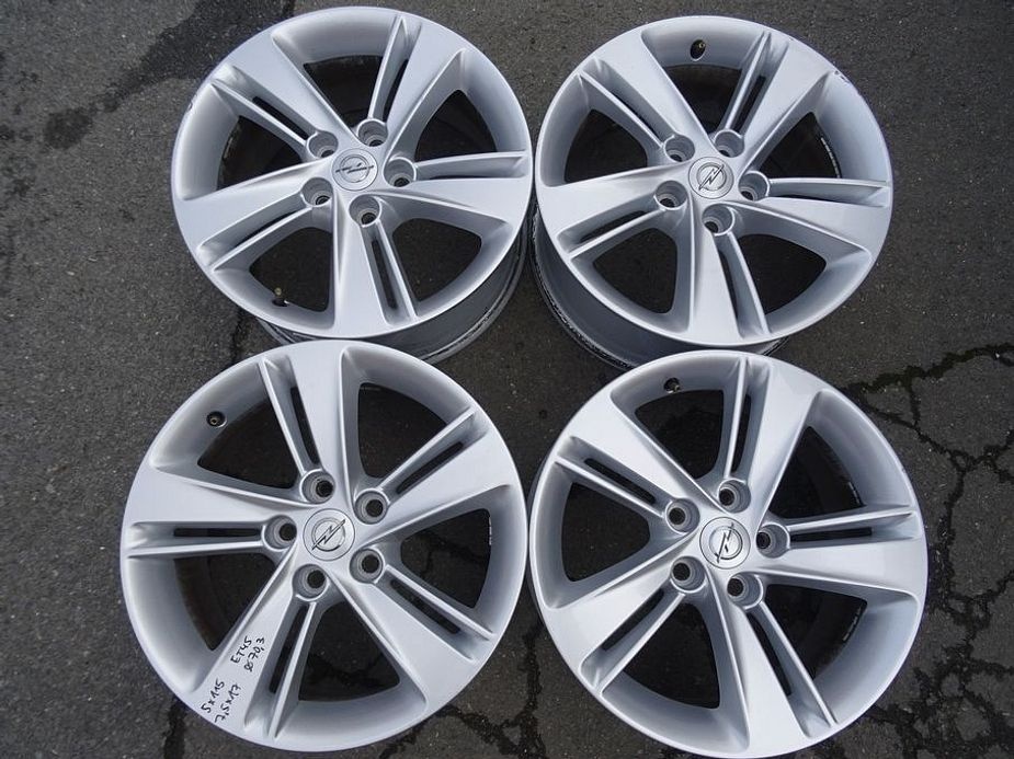 Alu disky origo Opel 17", 5x115, ET 45, šíře 7,5J