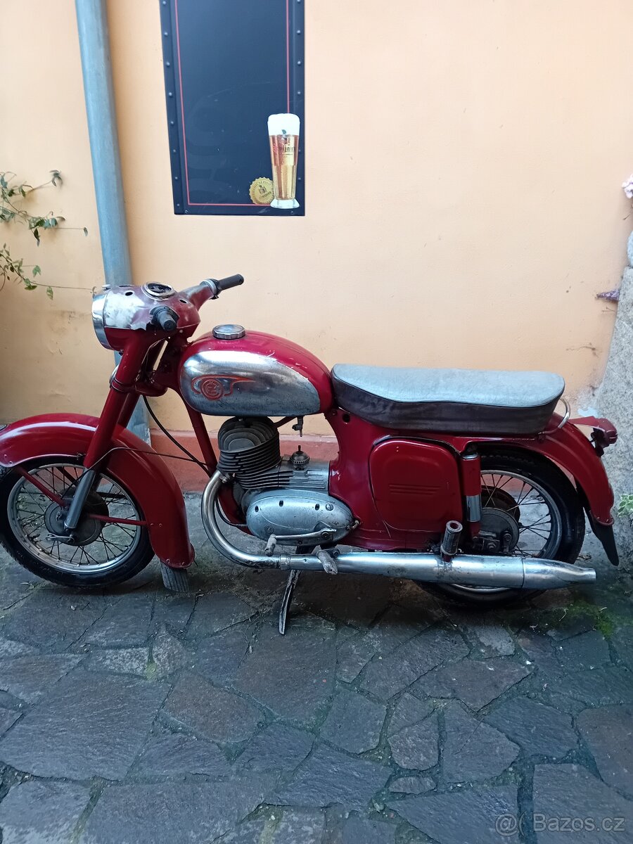 ČZ 175 rok 1964 původní