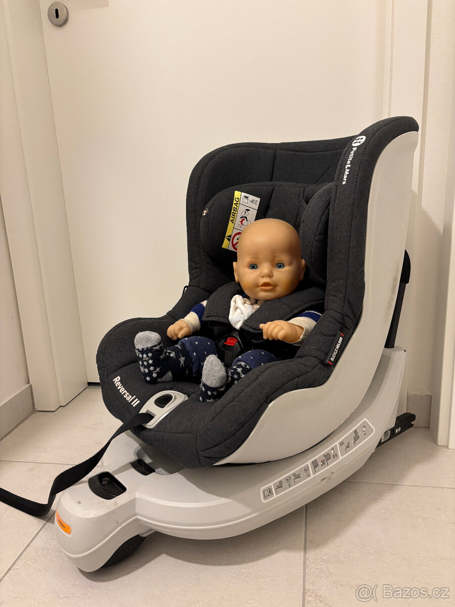 Dětská sedačka ISOFIX otočná 0-18 kg / Petit&Mars Reversal 2