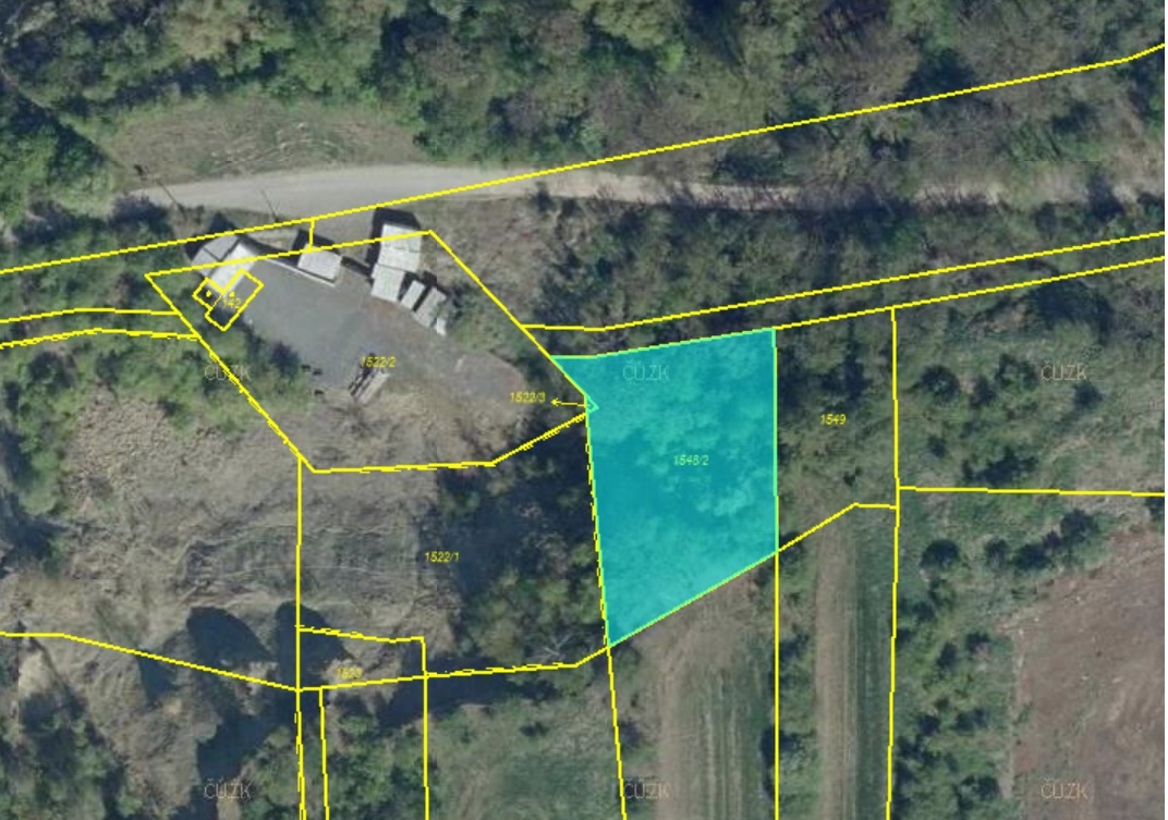 Postoloprty pozemek 1196 m2