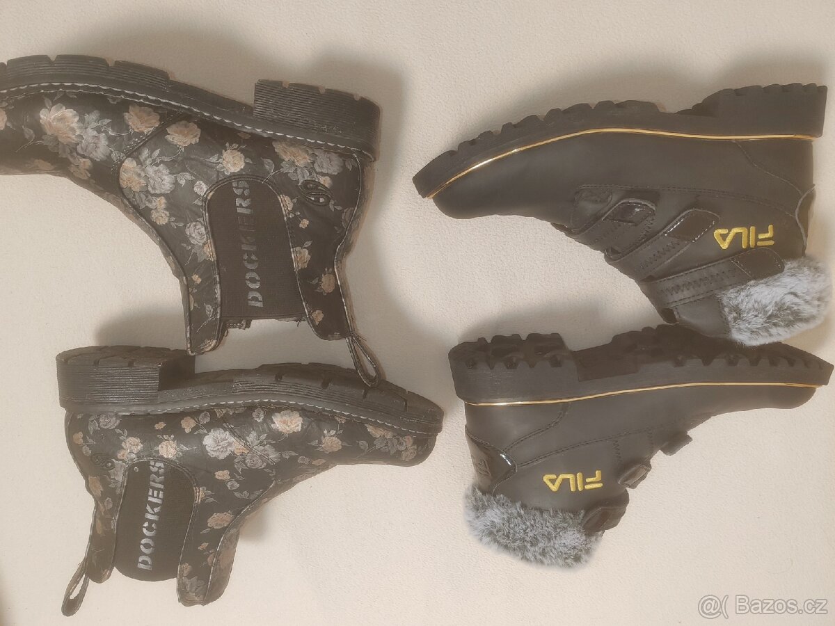 Nové jen vyzkousene značkové boty