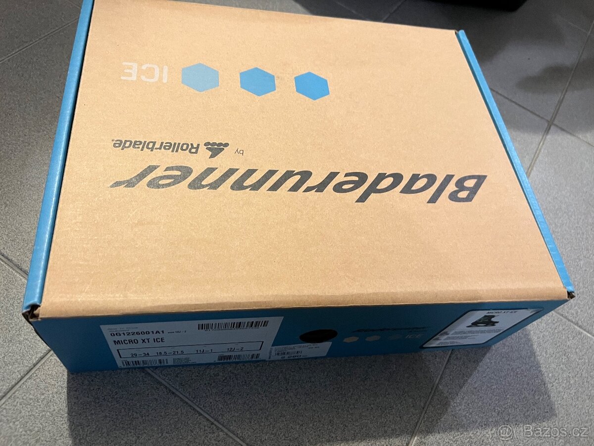 Dětské brusle, rostoucí 29-34, Bladerunner Micro XT Ice