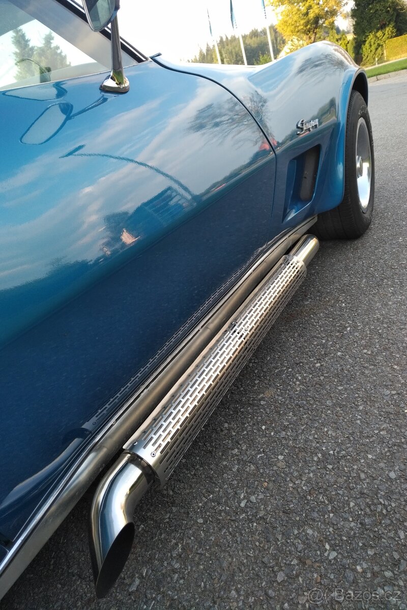 Side pipes corvette C3