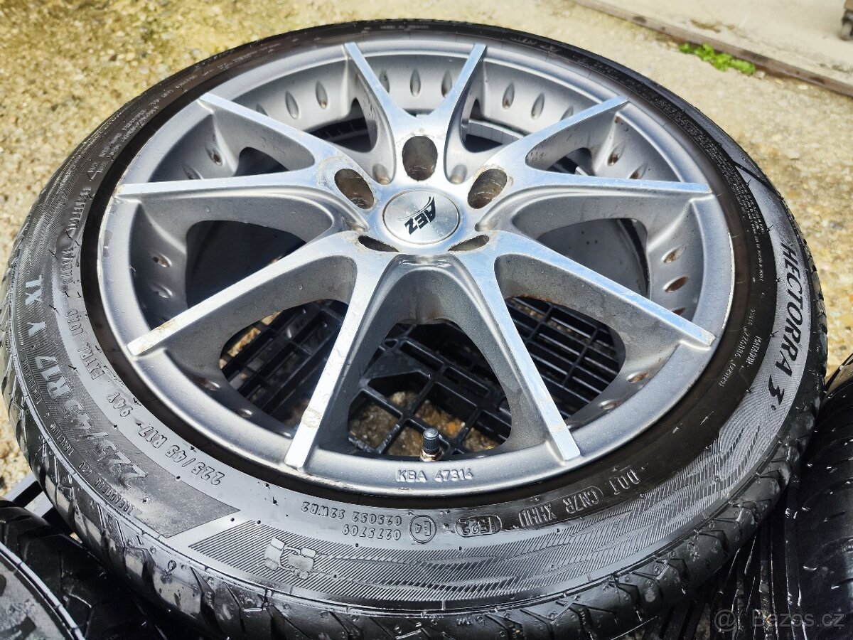 Alu sada=5x112 =AEZ= s pneu i bez =225/45 R17
