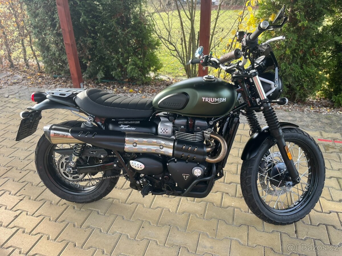 Triumph street scrambler 900