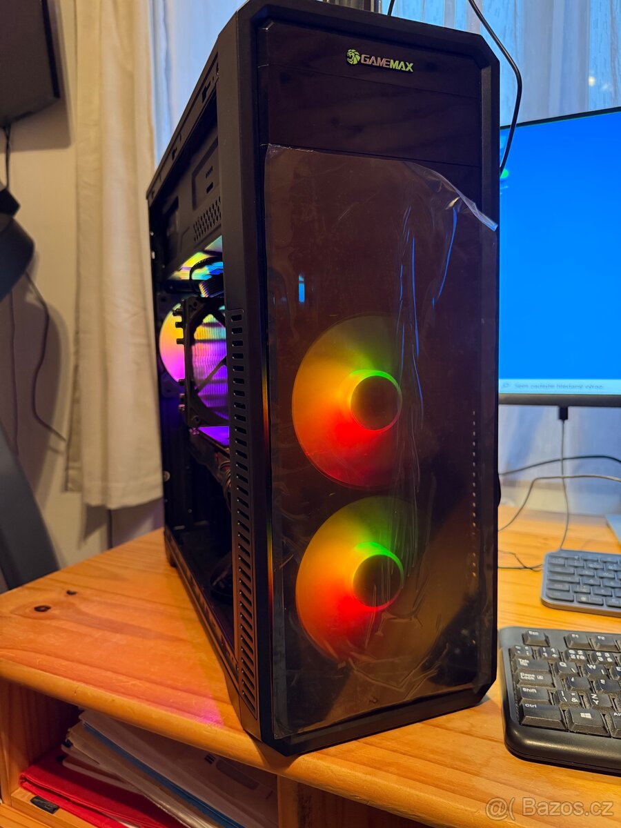 Herní počítač - gtx 1070, i5, 16 GB RAM, 60 GB ssd