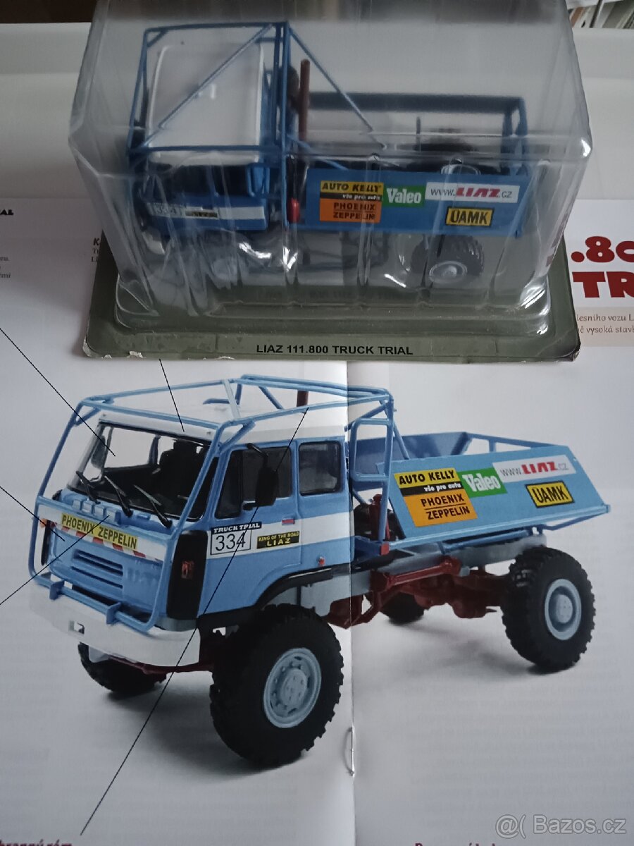 Liaz 111.800 truck trial, de Agostini