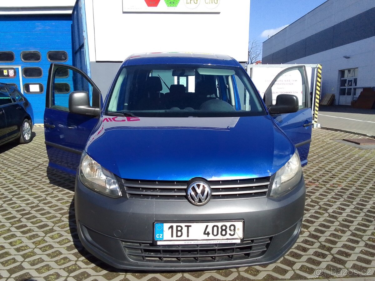 VW Caddy 2012 CNG+Benzín Sleva ze 129 na 99 tis. Kč