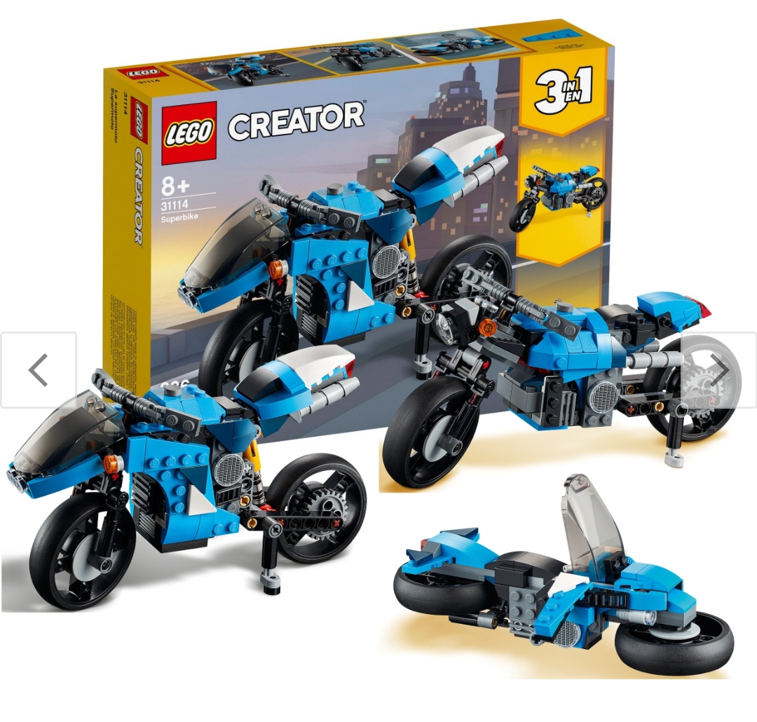 LEGO Creator 3 v 1 31114 Supermotor