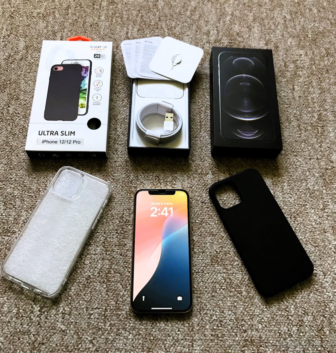 Apple Iphone 12 PRO 256GB GOLD ✅ bat: 98% - KRÁSNÝ STAV