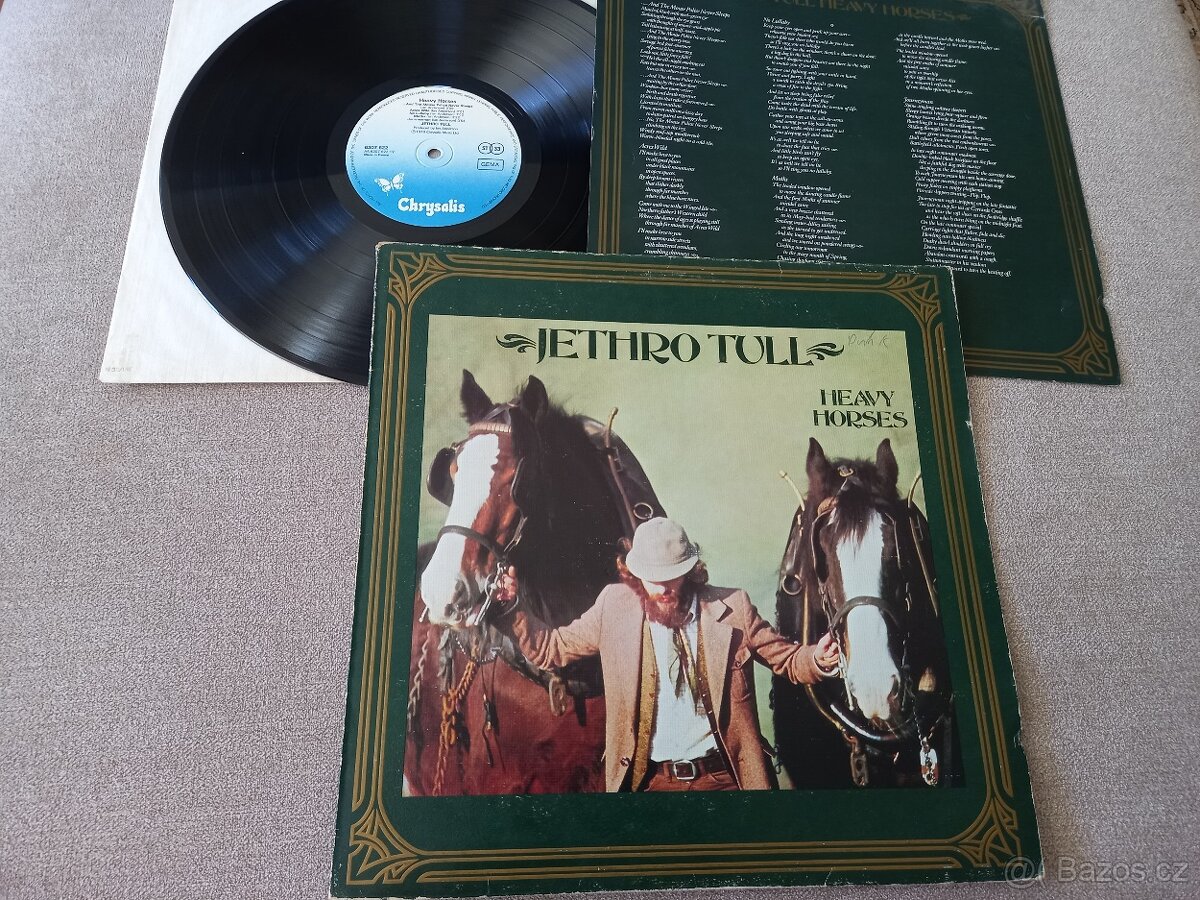 JETHRO TULL „ Heavy Horses“ /Chrysalis 1978/+textova priloh