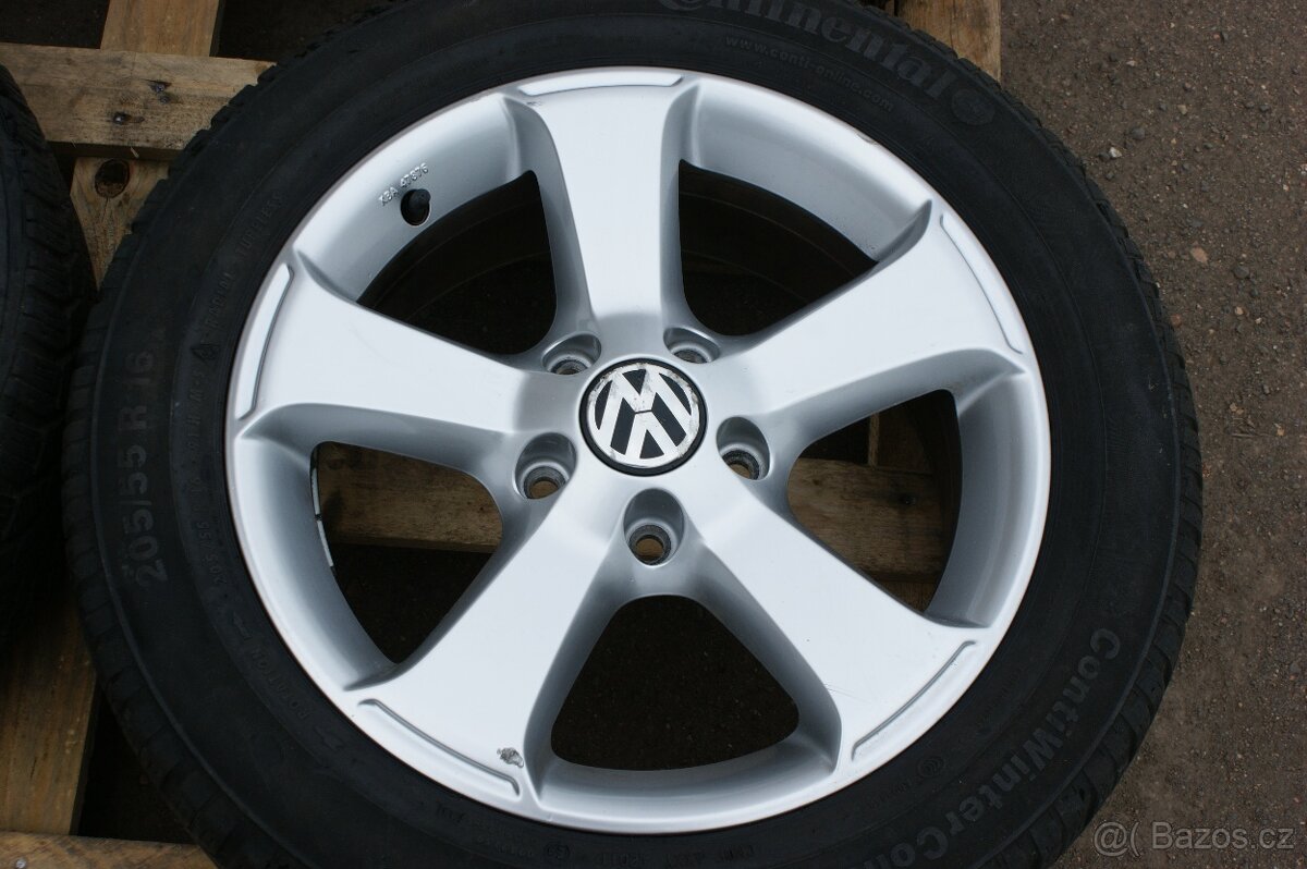 kola originál VW a taky na Audi Seat Audi lehce prohnuta R16