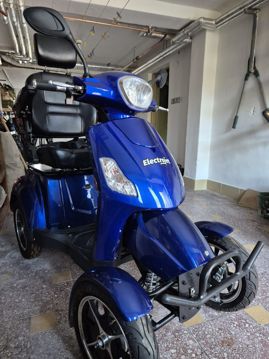 Elektrický skútr pro seniory, Electrojet EJ4-31, dojezd 55km