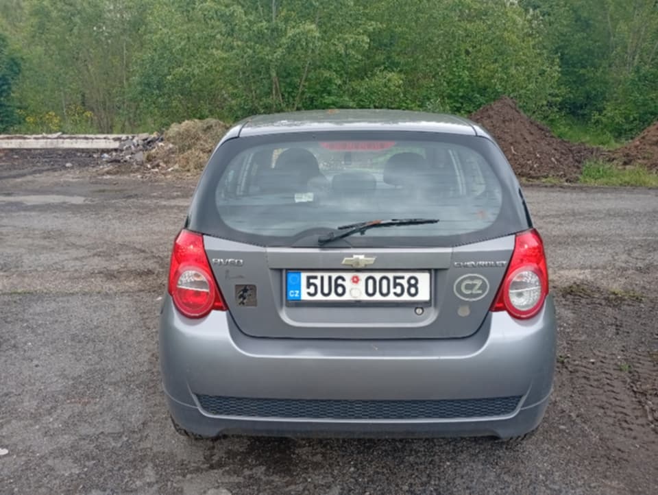 Chevrolet Aveo rok 2009 najeto jen 120 tis km spotřeba 4 l