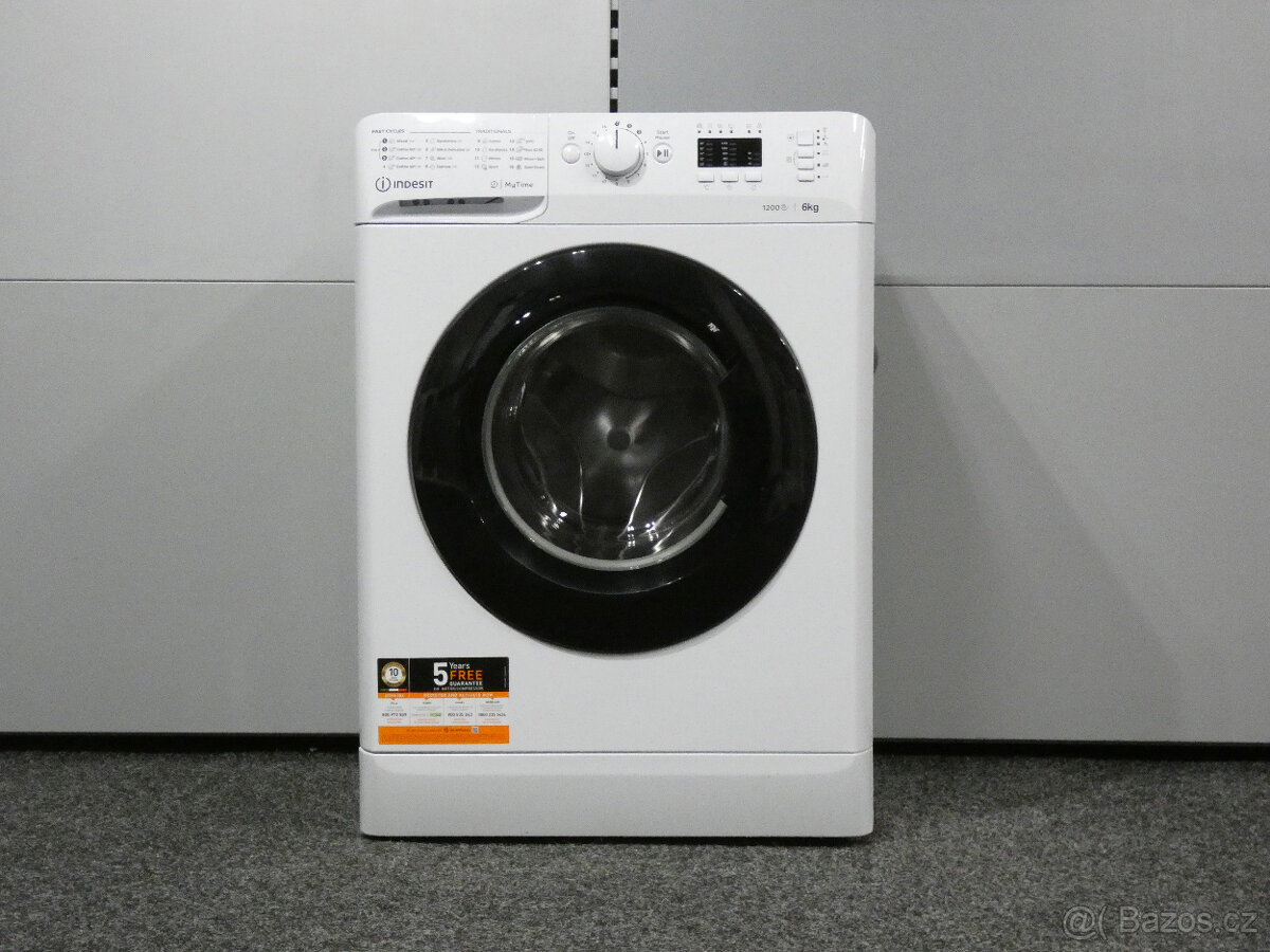 Použitá pračka Indesit MTWSA 61252 WK EE se zárukou