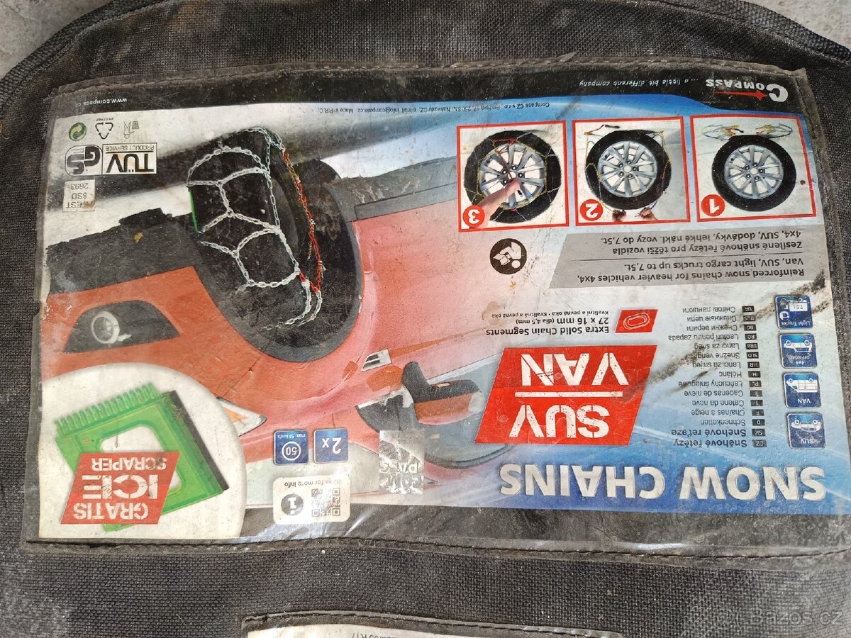 Sněhové řetězy na dodávková vozidla