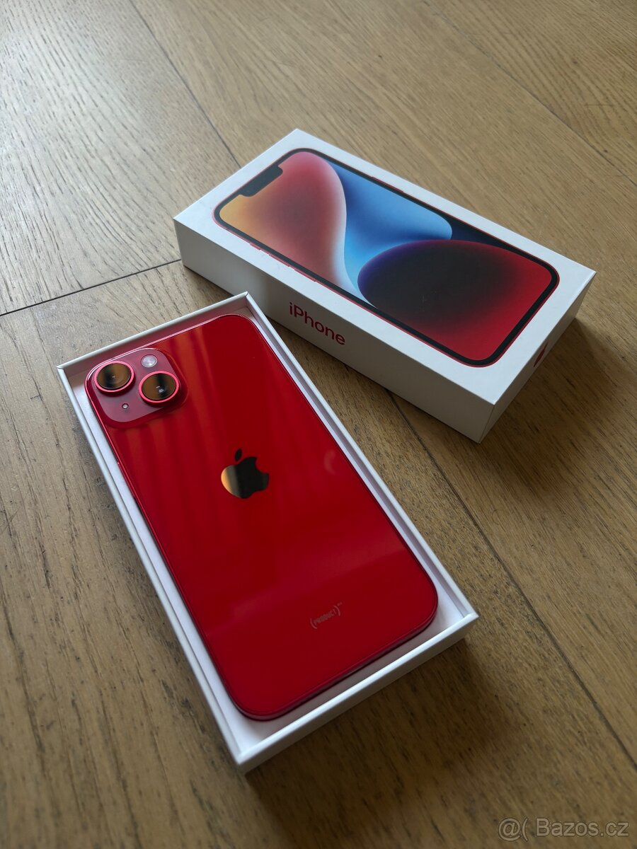 Apple iPhone 14 128GB červený
