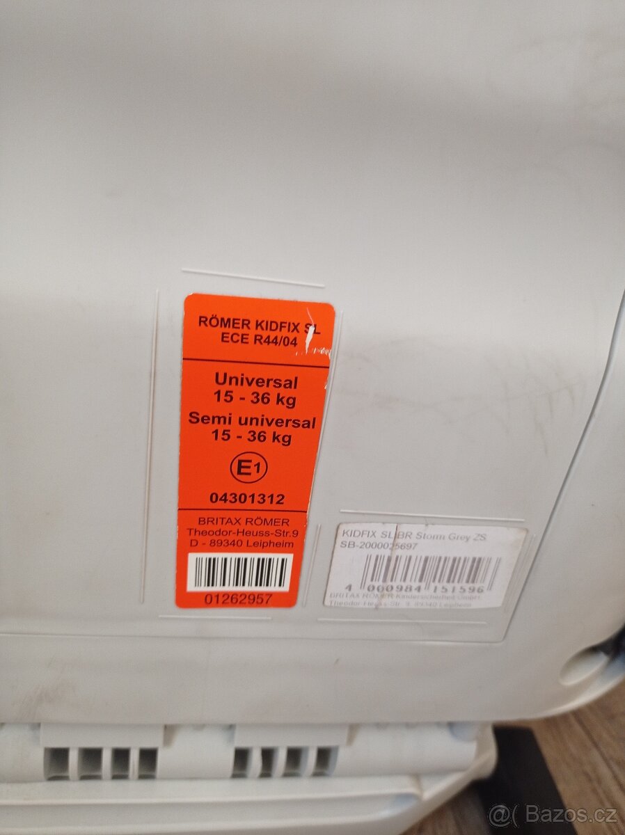 Autosedačka Britax römer 15-36kg