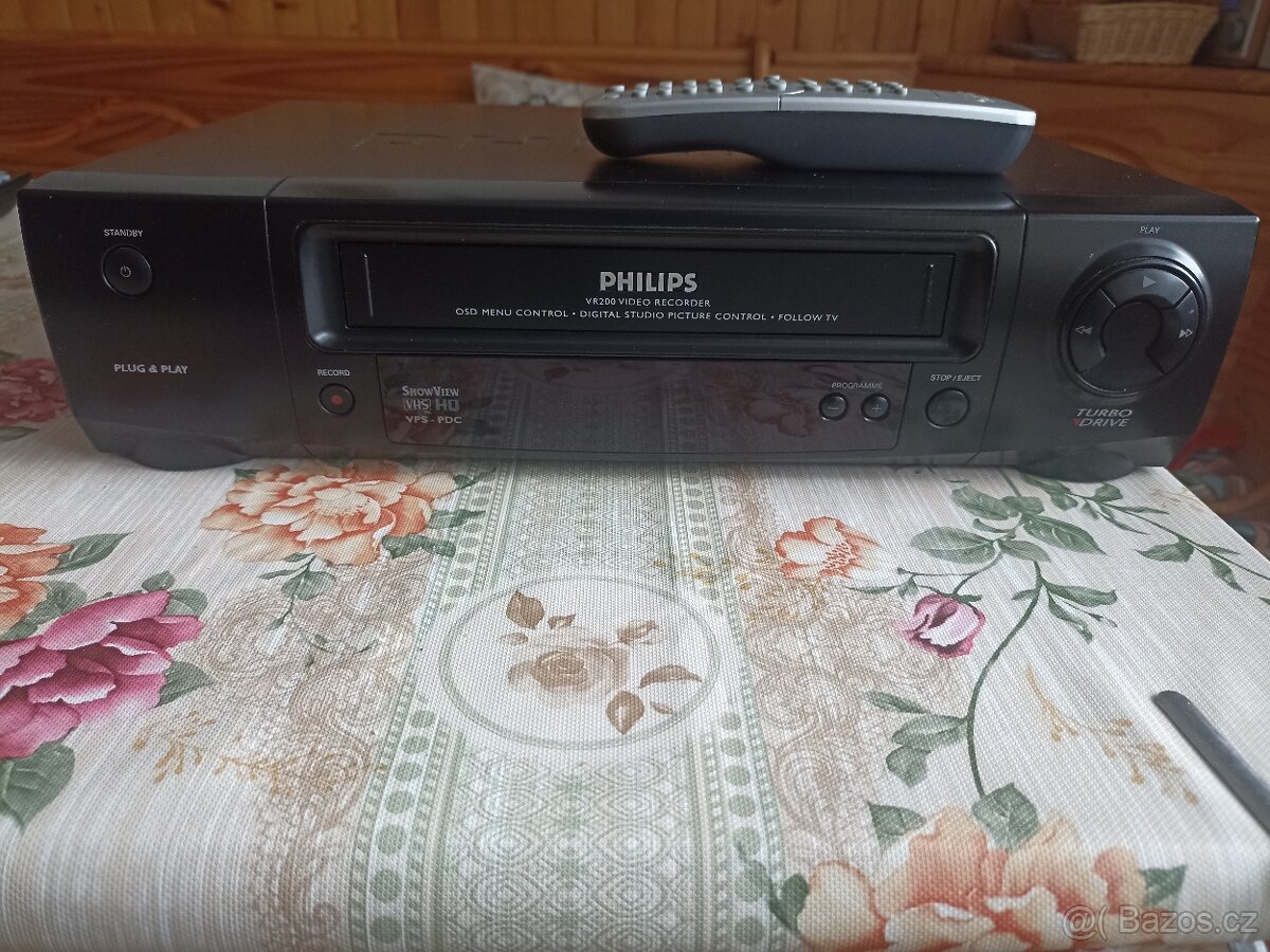 Videorekordér VHS odzkoušený