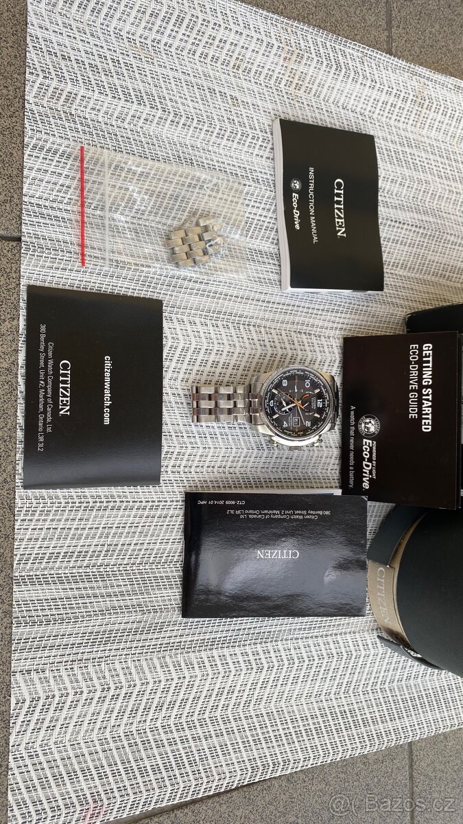 Citizen eco drive radiocontroled sapphire