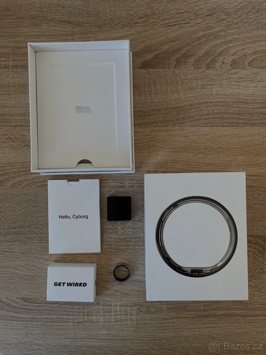 Ultrahuman ring air vel. 12 Space Silver