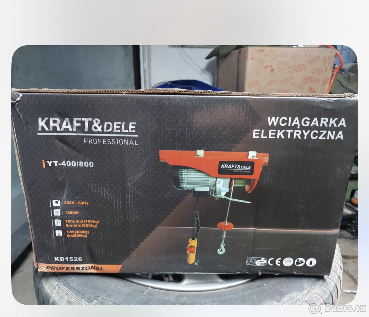 Elektrický naviják 230V