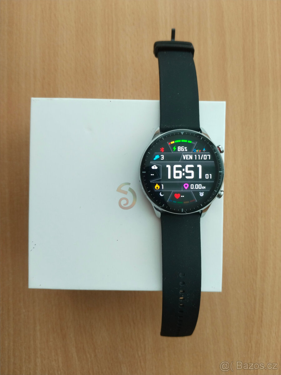 Amazfit GTR 2, nový pásek, výborná kondice včetně baterie