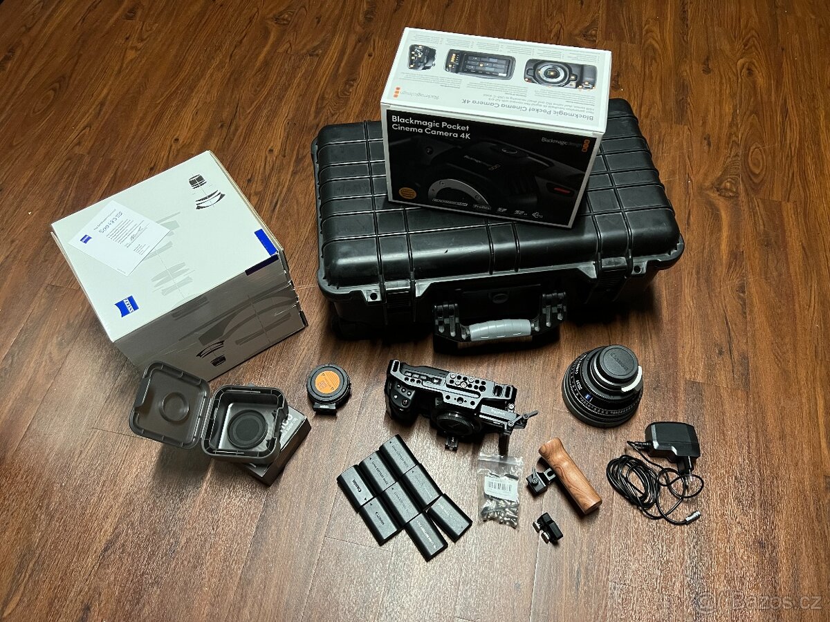 Blackmagic Pocket Cinema 4K + ZEISS COMPACT PRIME CP.2 50