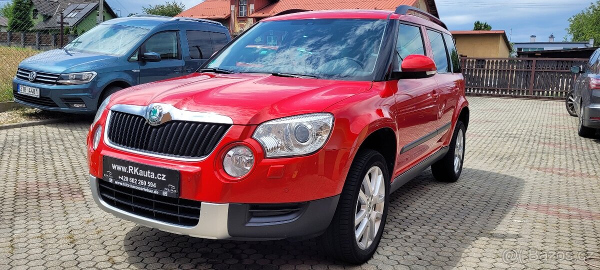 Škoda Yeti 1,2 TSi 77kW benzín DSG Bi-Xenony