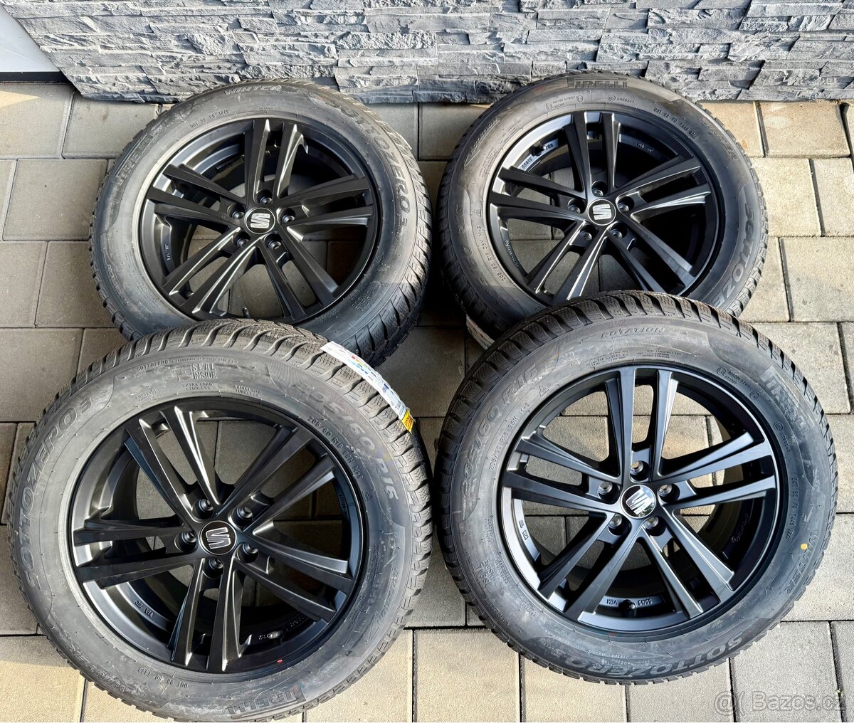 Zimní sada Seat 5x100 ,16”- nové