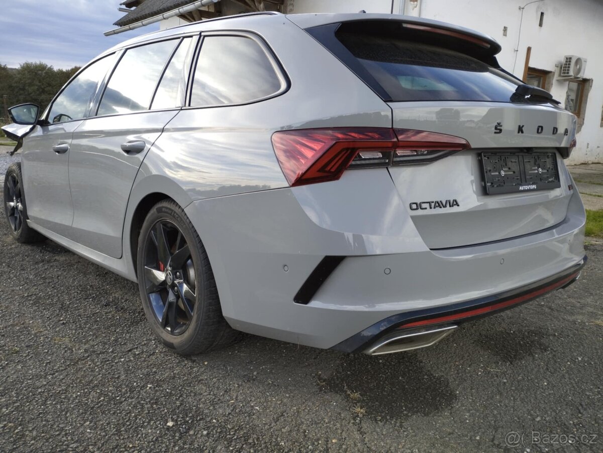 Škoda Octavia IV RS - 2.0Tsi 180kw MOTOR PŘEVODOVKA OK