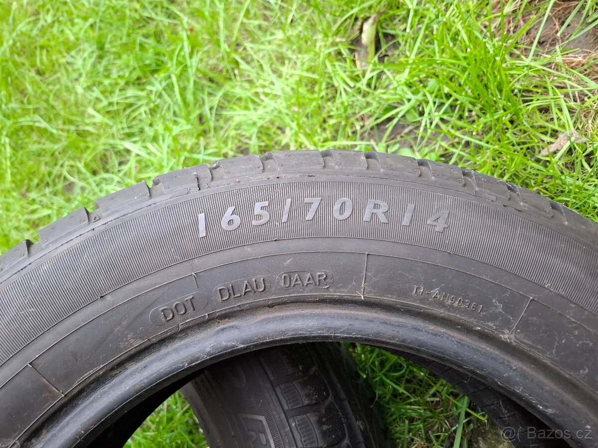 165/70 R14 Dunlop 2ks zimní