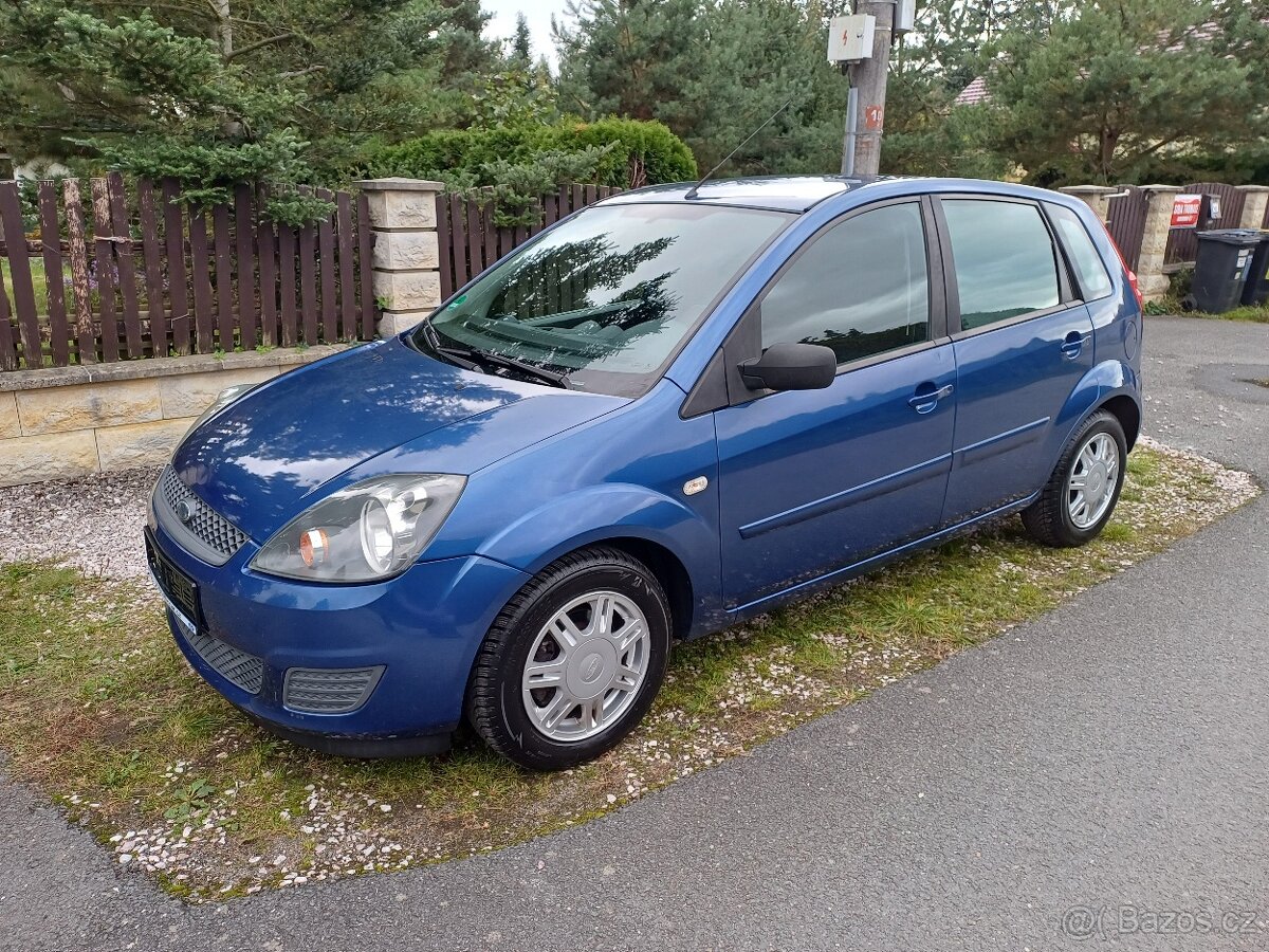 Benzínová Ford Fiesta 1.3 ...2007...klima