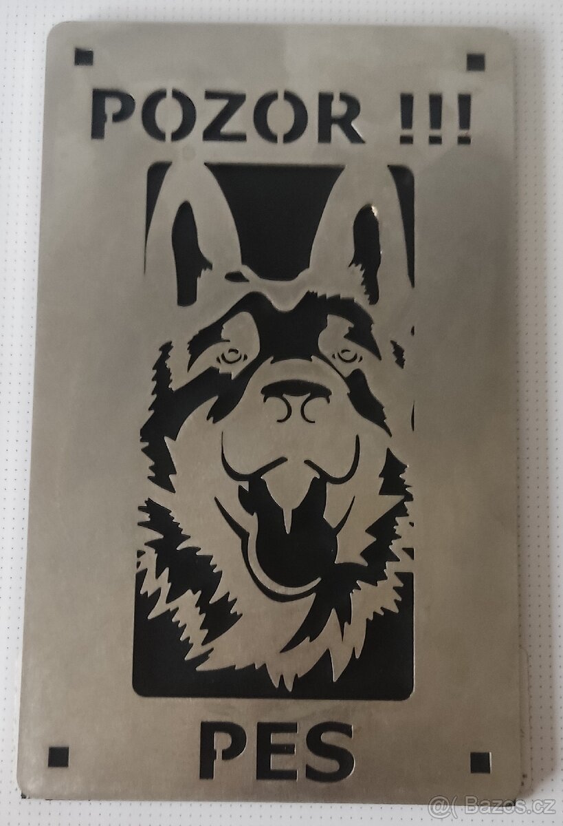Nová cedule: POZOR PES