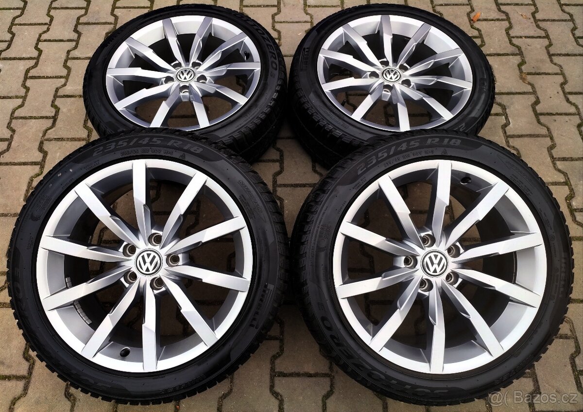 Alu kola originál Volkswagen Passat B8 5x112 R18 Monterey