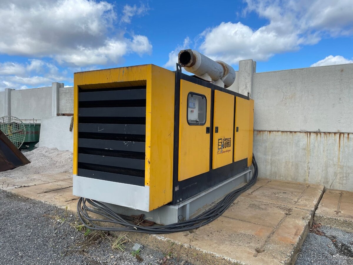 Elektrocentrála SDMO-CUMMINS 320 KW.