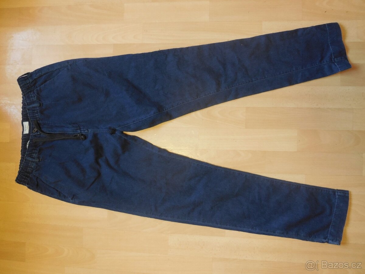 pánské Pepe Jeans tm.modré  rifle zip guma 34/32 L p.82-88
