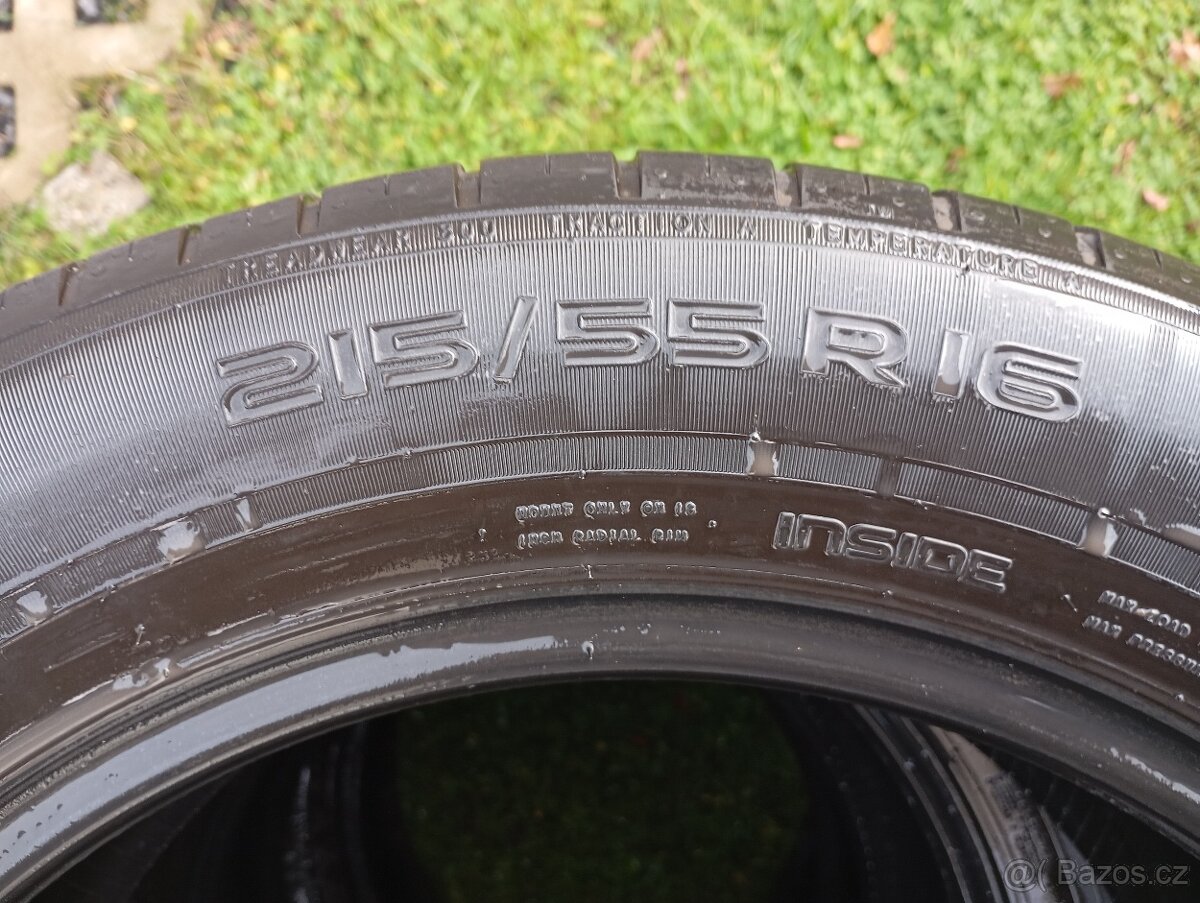 Letní pneu Nokian 215/55 R16, 97 W,vzorek 6 mm, 4 ks