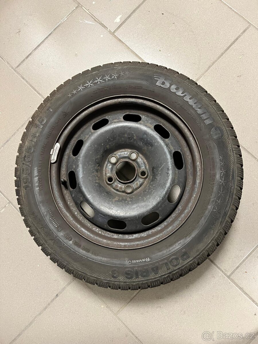 Plechové disky R15, 5x100 (Octavia, Golf ...)